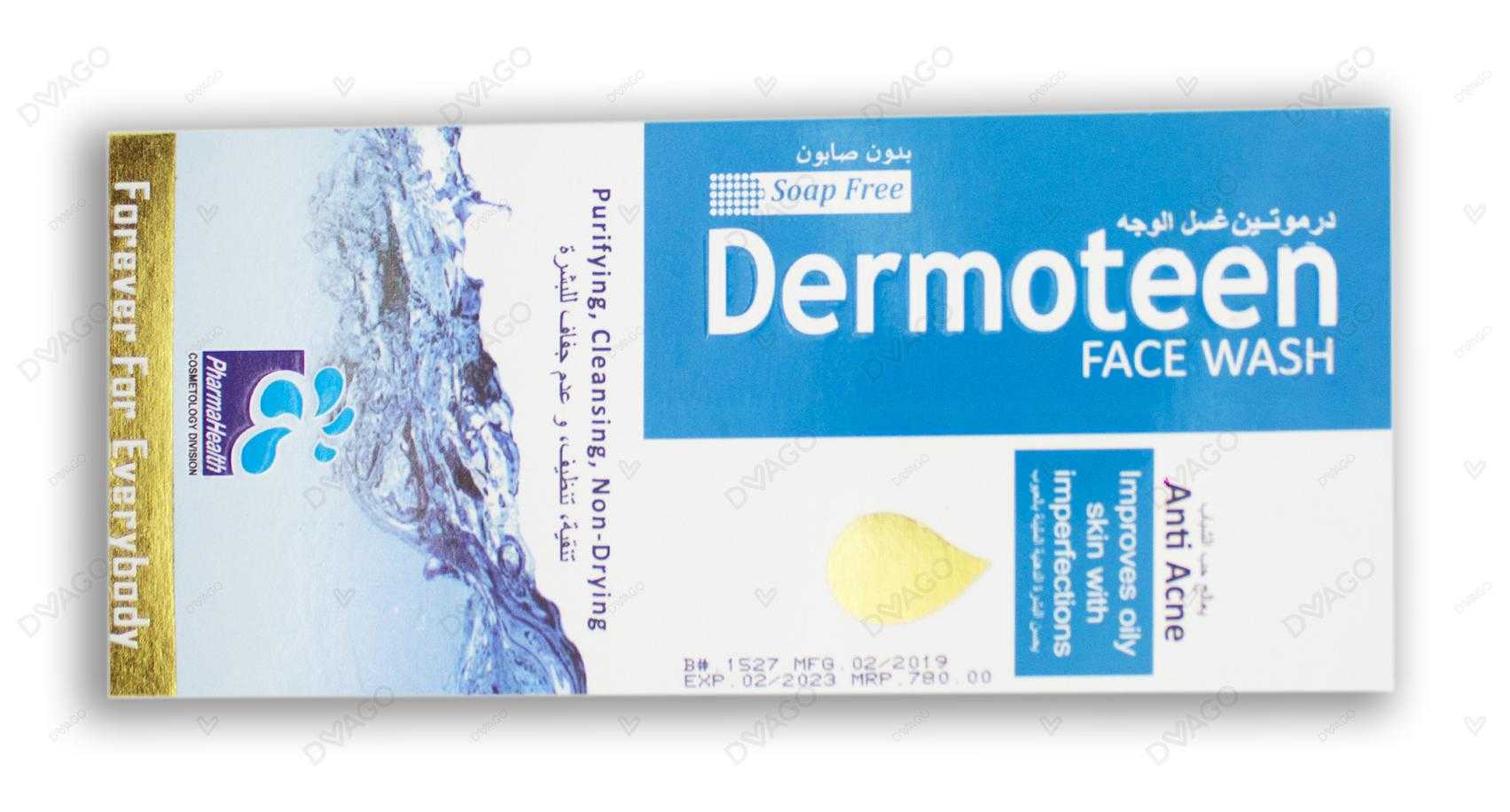 dermoteen face wash