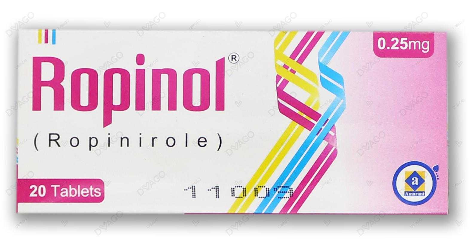 ropinol tablets 0.25mg