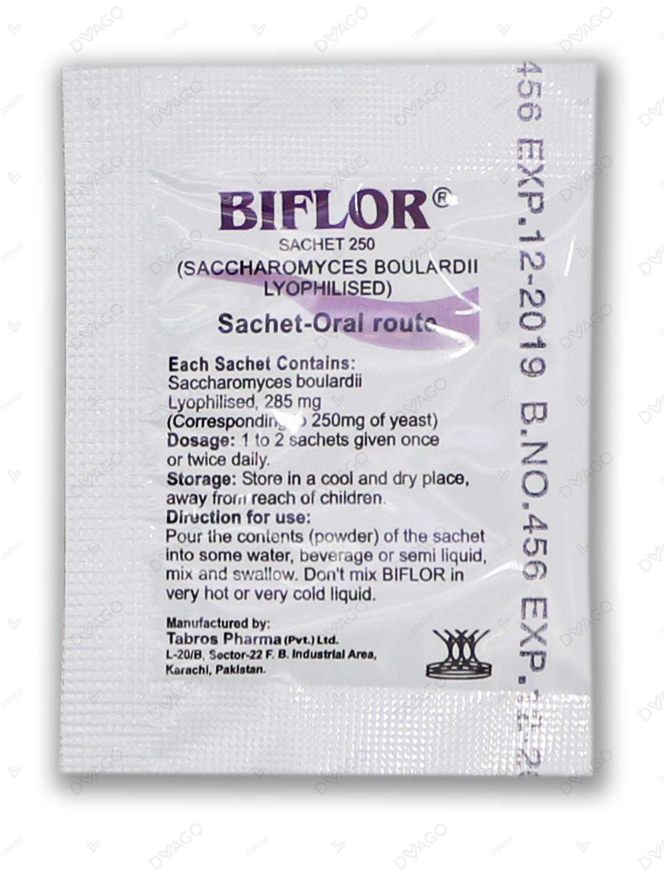 biflor sachets 250mg