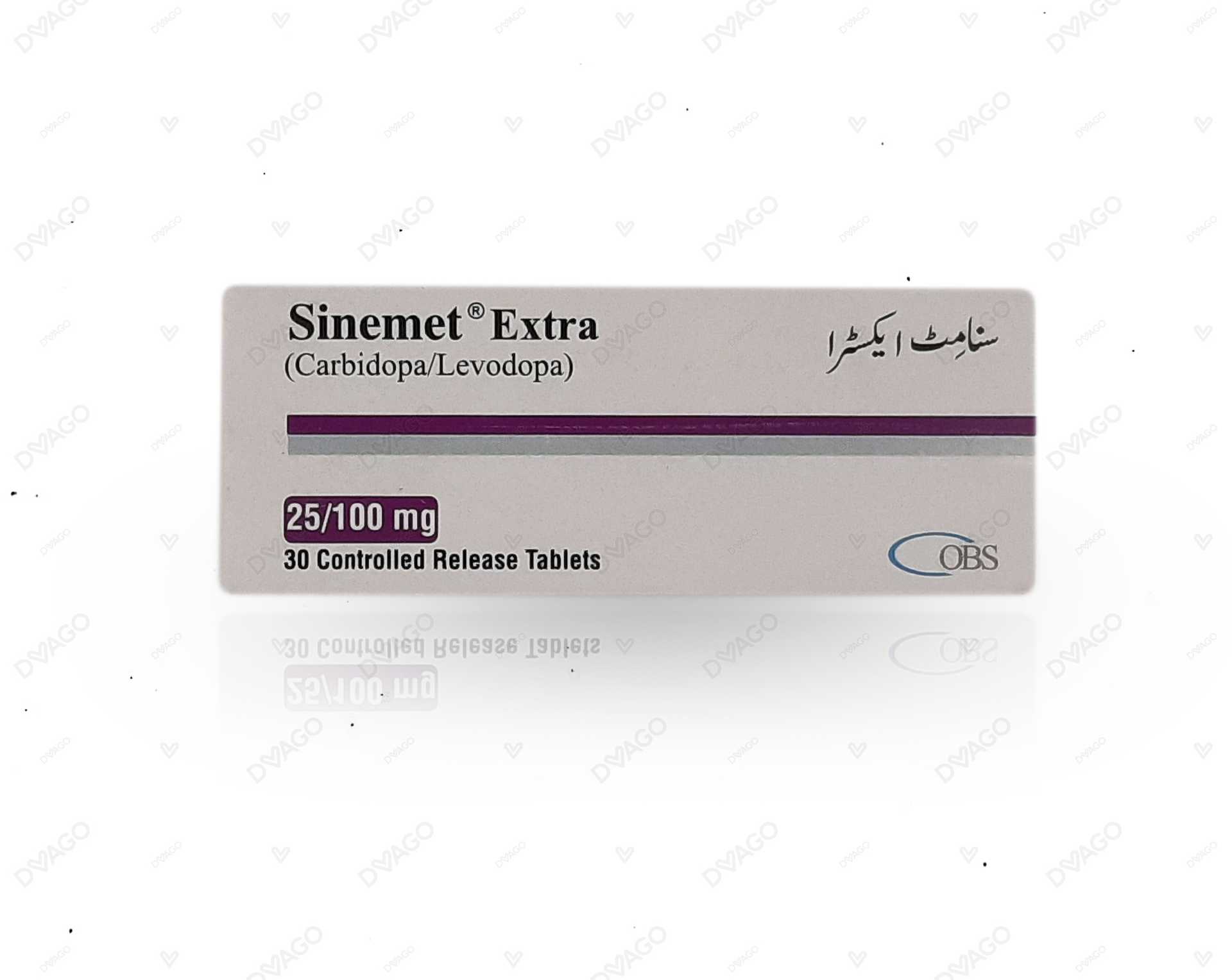 sinemet extra tablets 25/100mg