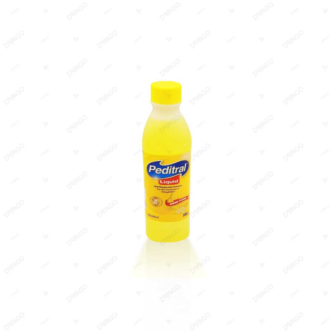 peditral o.r.s 500 ml banana flavour liquid