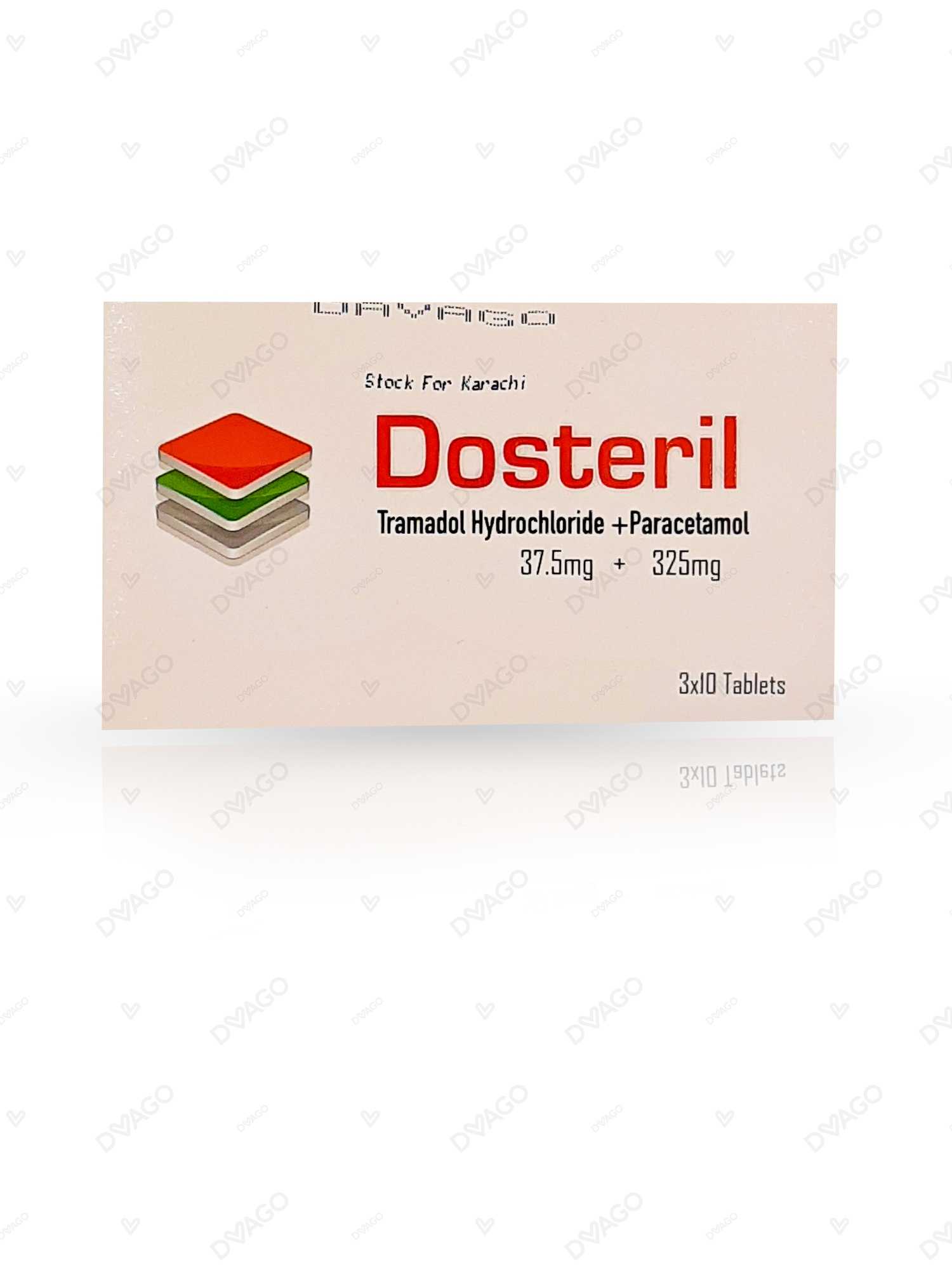 dosteril tablets 37.5mg/325mg