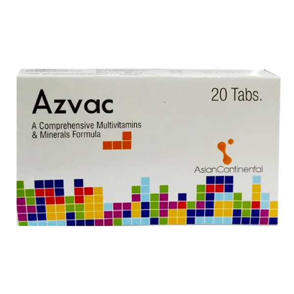 azvac tablets 20s (pack size 2x10s)