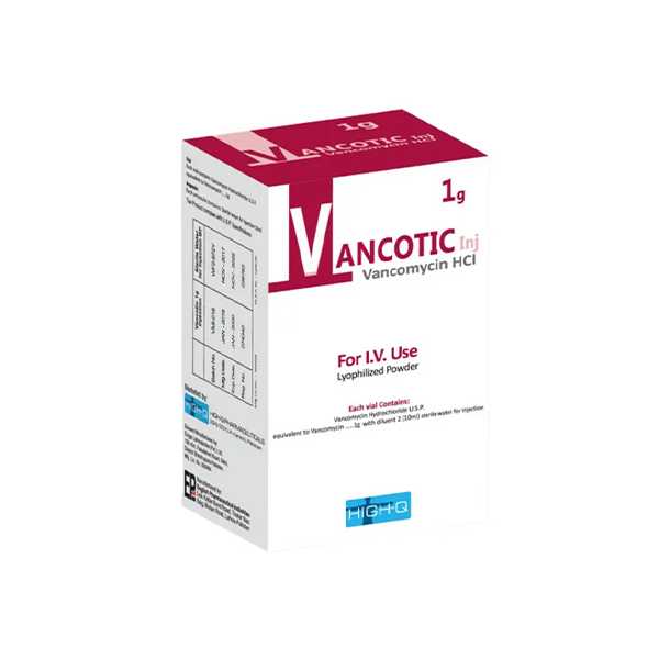 vancotic 1g injection 1vial