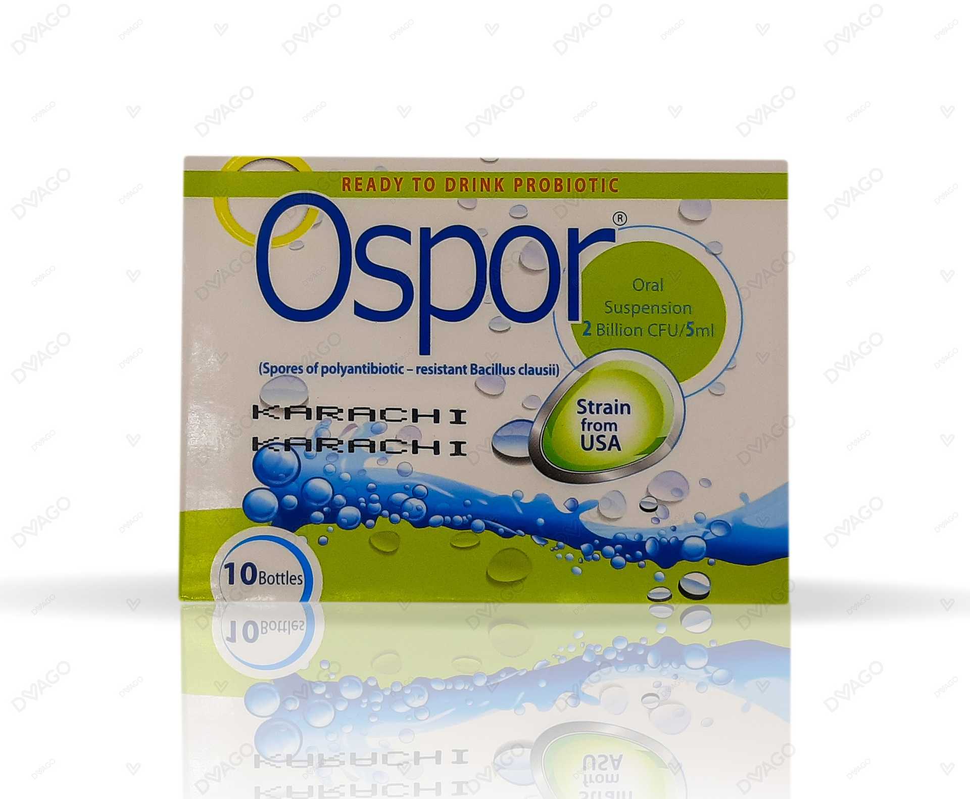 ospor ampoule 2 billion cfu/5ml