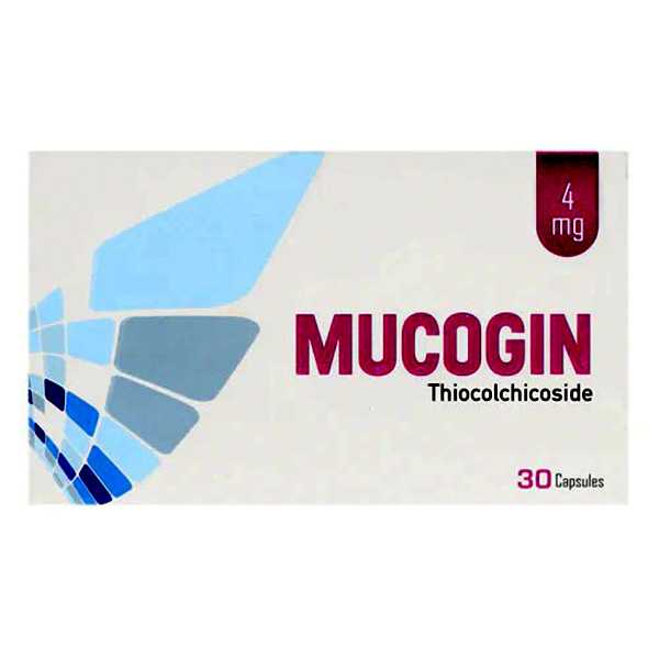 mucogin 4mg  30 capsules