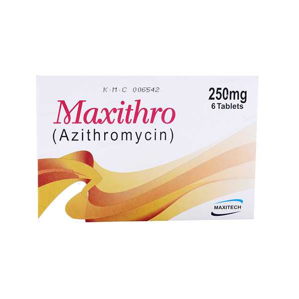 maxithro 250mg  6 tablets