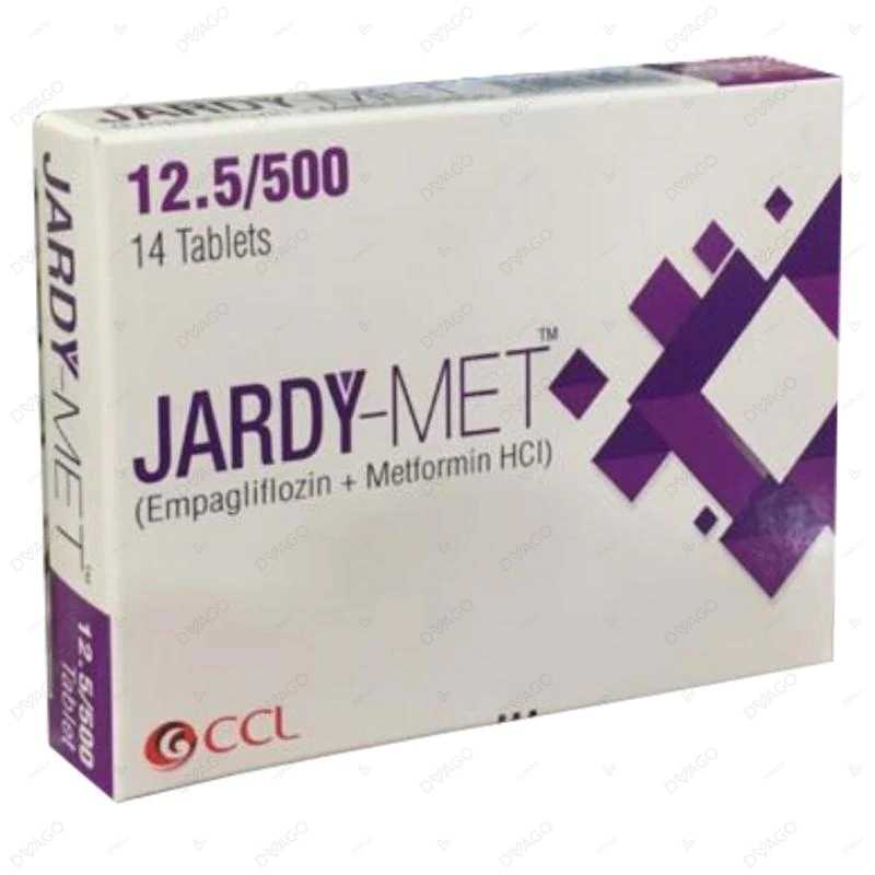 jardy met tablets 12.5mg+500mg