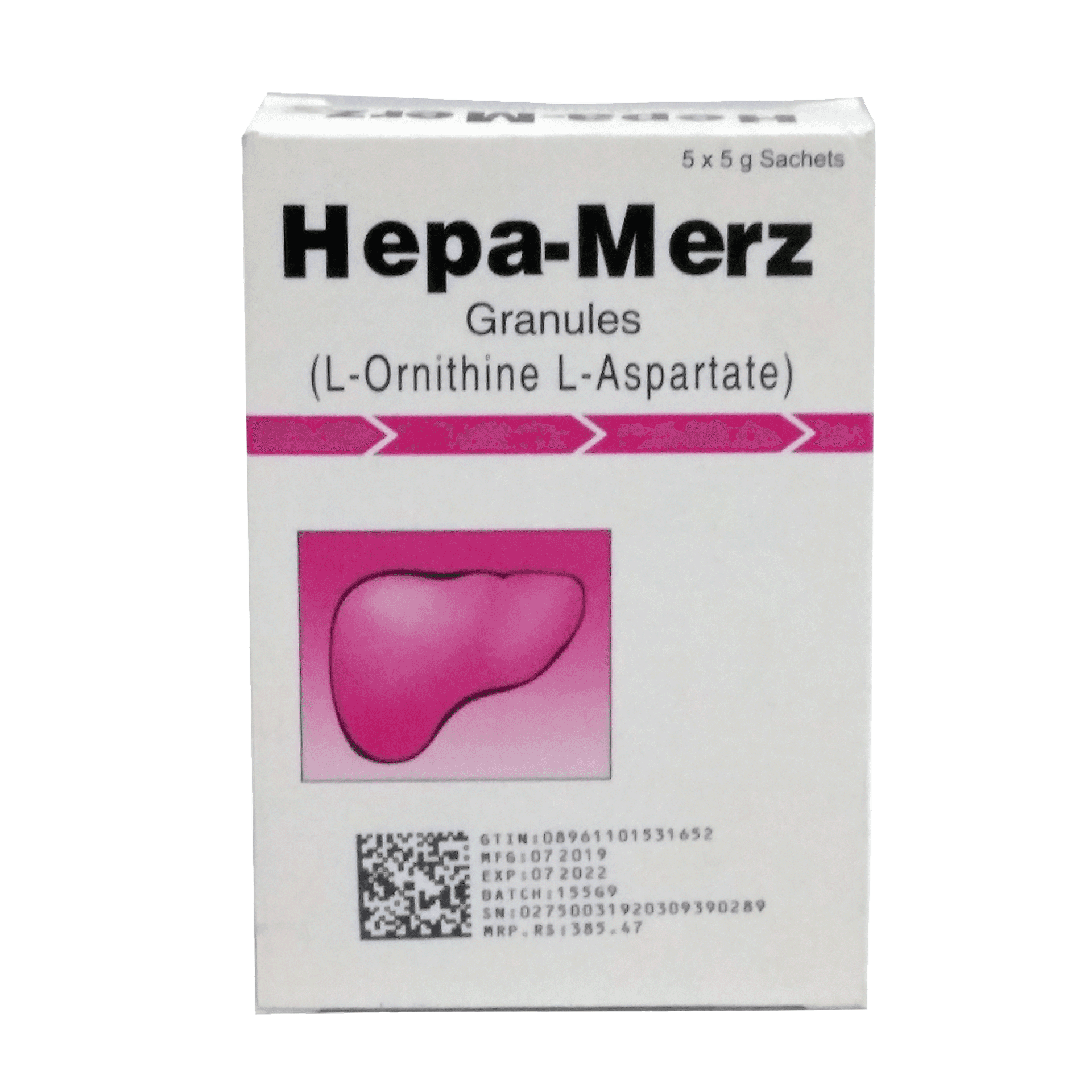 hepa-merz granule powder sachets 5g