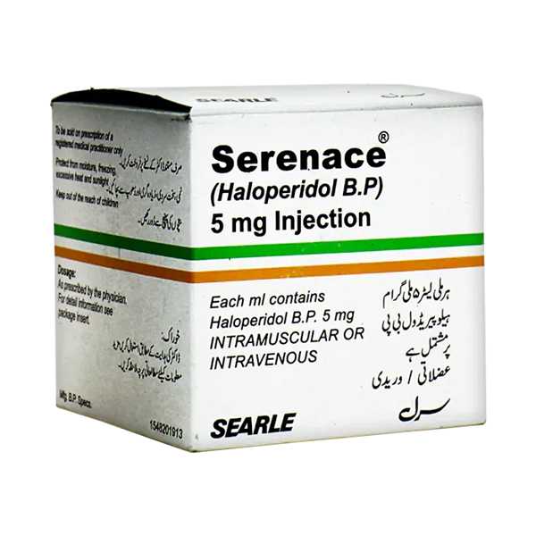 Serenace Injection 1ml: View Uses, Side Effects, Price and Substitutes