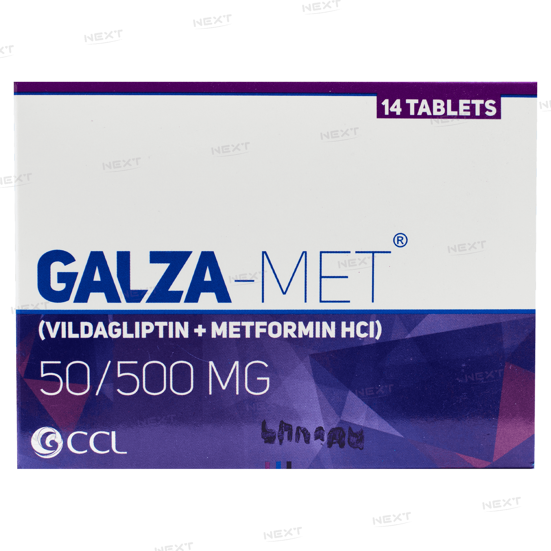 galza tablet tablets 50/500mg