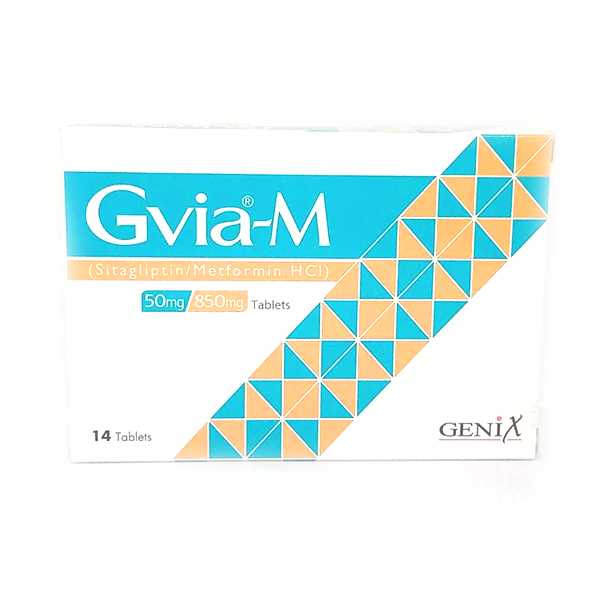 gvia-m 50/850mg 14s tablets