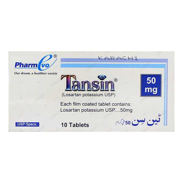 tansin tablets 50mg