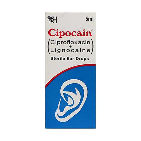 cipocain ear drops 5ml