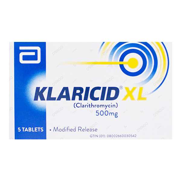 klaricid xl tablets 500mg