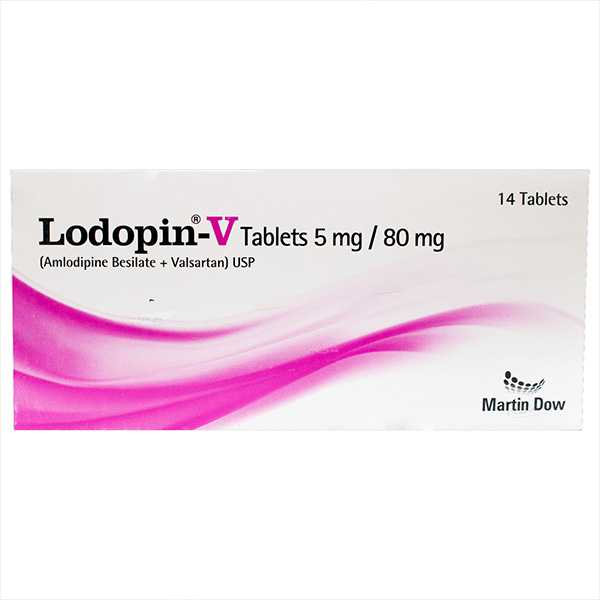 lodopin - v 5/80 mg tab 14s