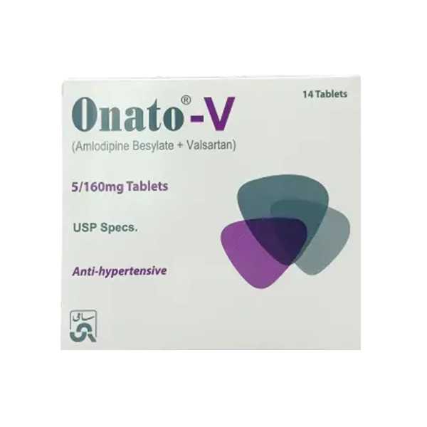 onato-v 5mg/160mg tablets 14s