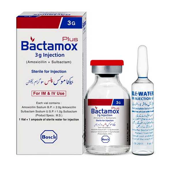 bactamox plus 3g injection 1vial
