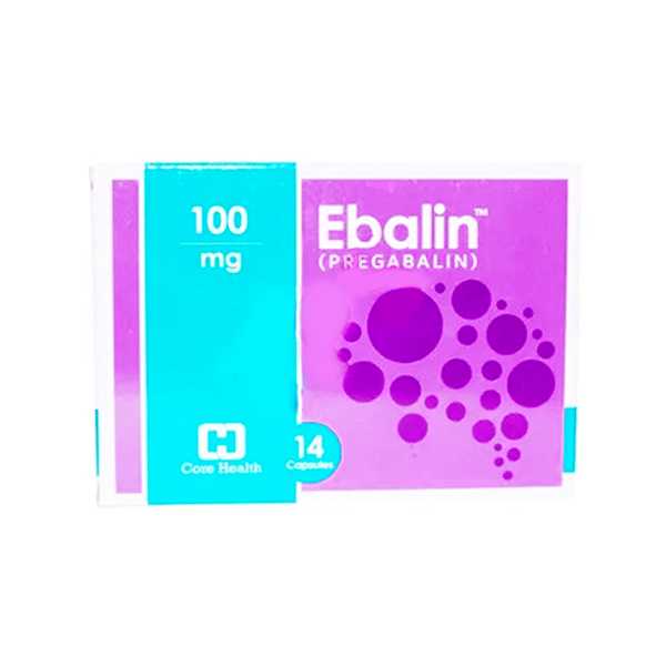 ebalin 100mg capsules 14s (pack size 2x7)