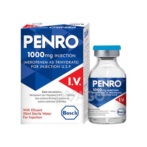 penro iv injection 1000mg