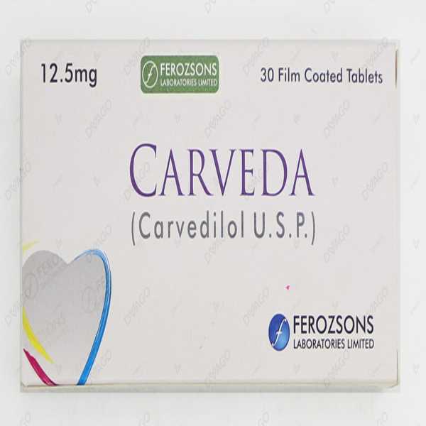 carveda tablets 12.5mg