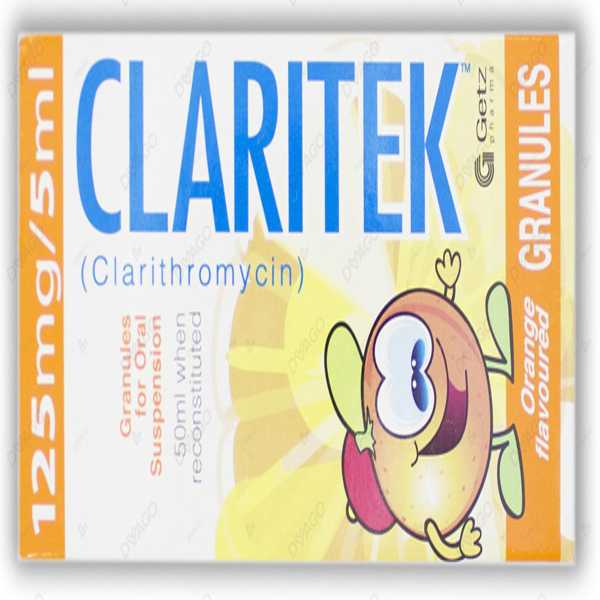 claritek 50ml suspension 125mg/5ml