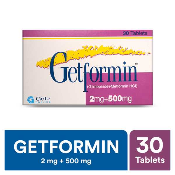 getformin tablets 2/500mg