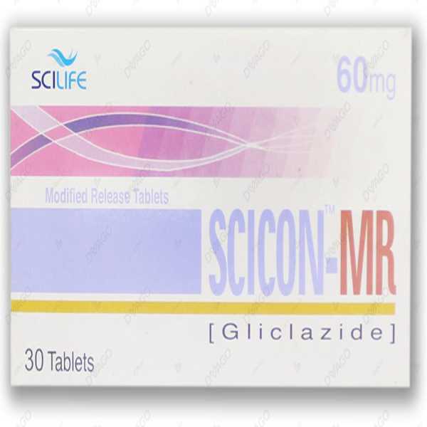 scicon-mr tablets 60 mg