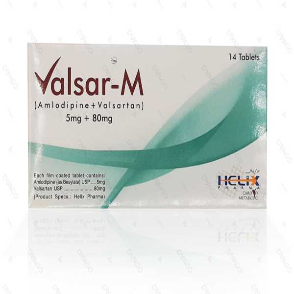 valsar-m tablets 5mg/80mg