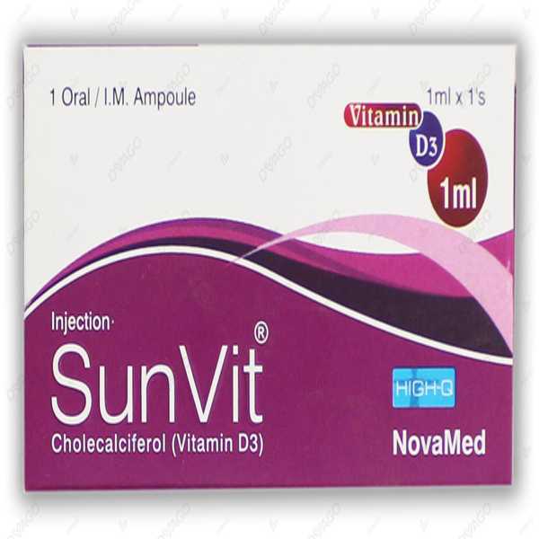 sunvit oral/im injection 200,000iu 1ml