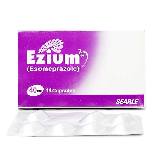 ezium capsules 40mg