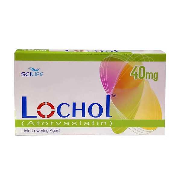 lochol 40mg tablets 15s (pack size 1x15s)