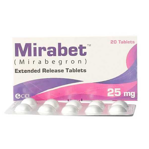 mirabet tablets 25mg