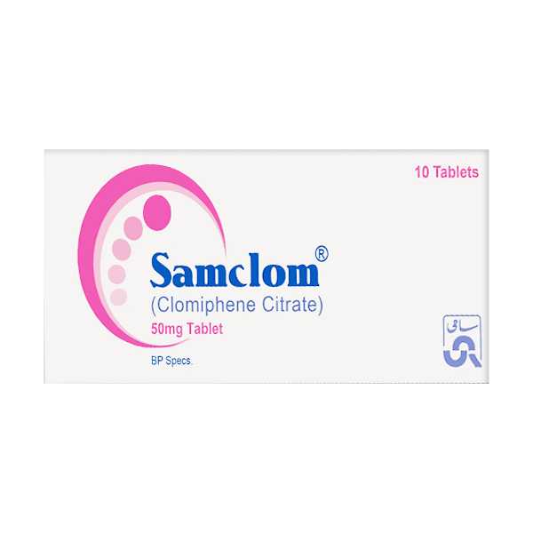 samclom tablets 50mg
