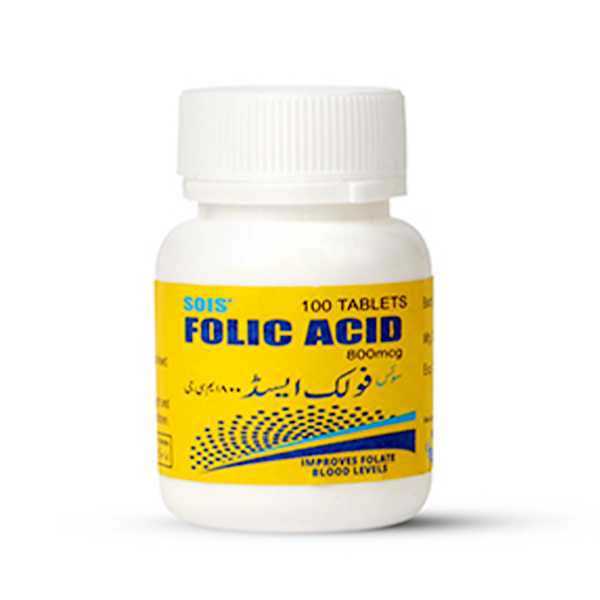 sois folic acid tablets 100s